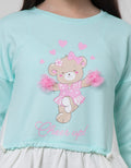 Aero Long Sleeve T-Shirt Bear Pom Drawstring Bottom