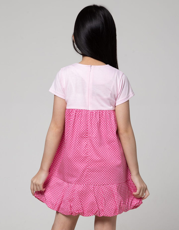Little M Short Sleeve T-Shirt Print Simple Casual