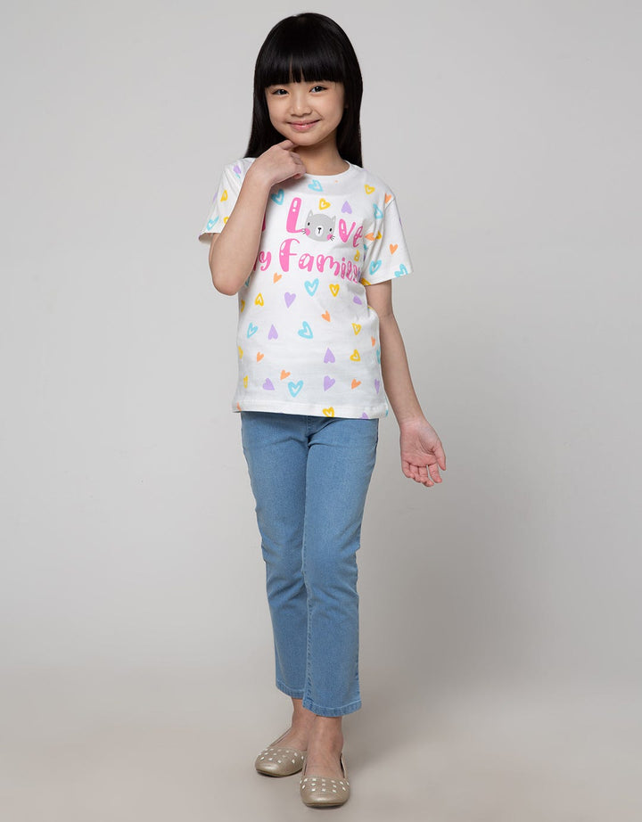 Little M Denim Short Pants Big Pocket Paperbag Waist