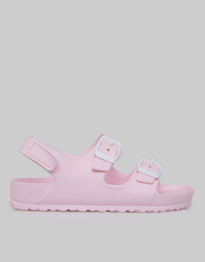 Little M Double Strap Slipper Sandals Children