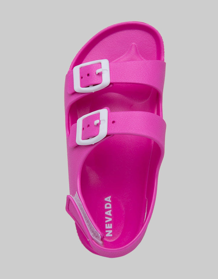 Little M Double Strap Slipper Sandals Children