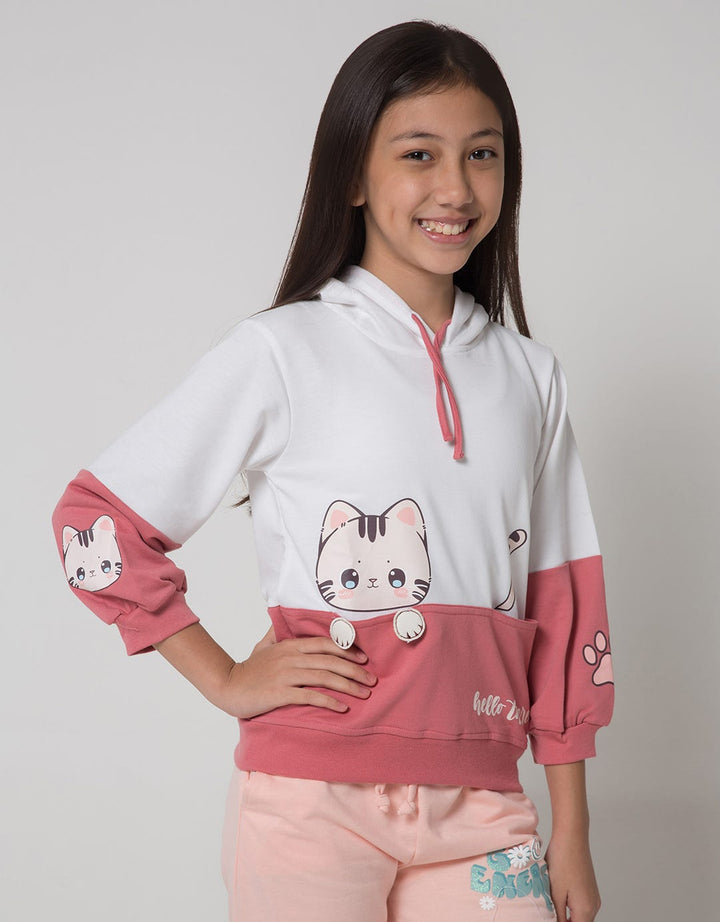 Aero Sweater Hoodie Kuping Cat Amiswcat1