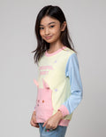 Aero Sweatshirt Color Block Cheerful Bunny