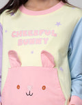 Aero Sweatshirt Color Block Cheerful Bunny