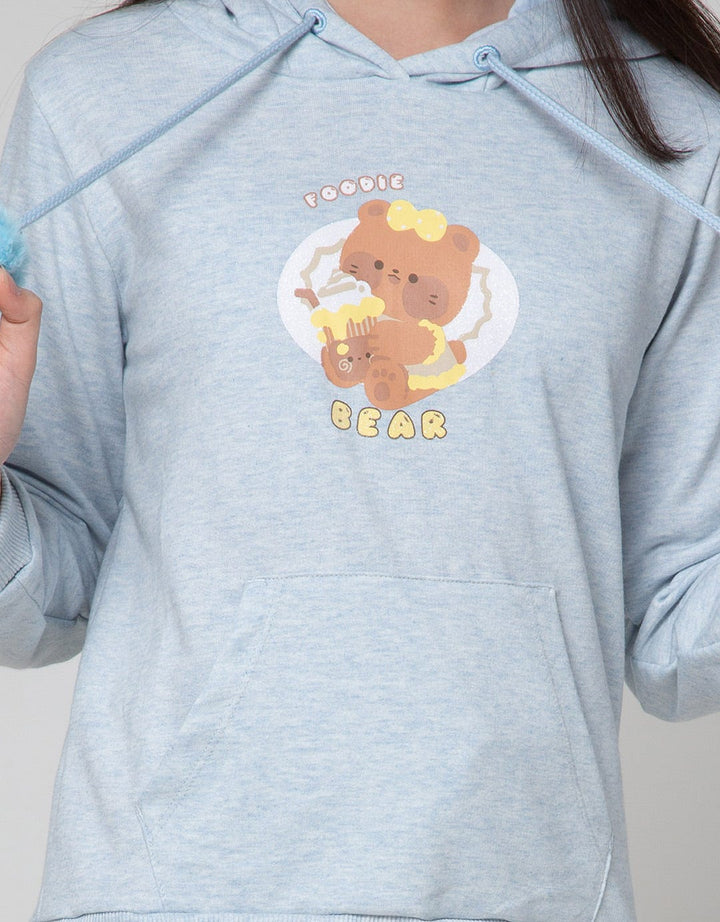 Aero Sweatshirt Hoody Pom Bear Foodie