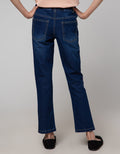 Aero Denim Long Pants Unicorn Pleated Bottom