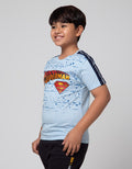 Character T-Shirt Superman Tulisan Lis Lengan C