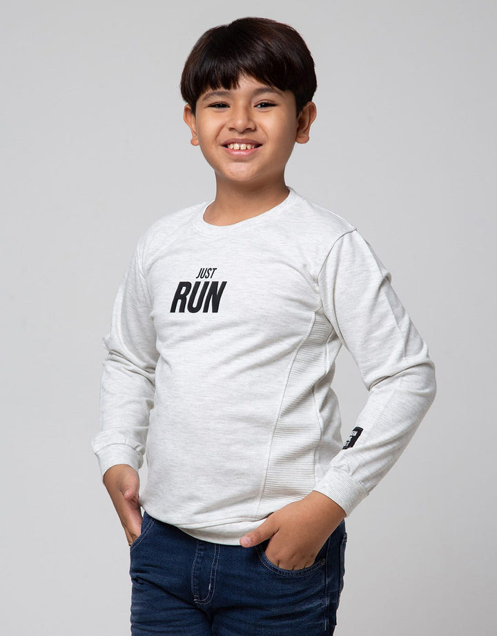 Nevada Sport Non Hoodie Side Textured Run Sweater Anak Laki-Laki