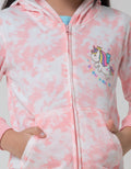 Little M Tie Dye Unicorn Jaket Anak Perempuan