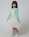 Little M Overall Woven Dress Anak Perempuan