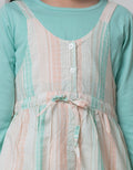 Little M Overall Woven Dress Anak Perempuan