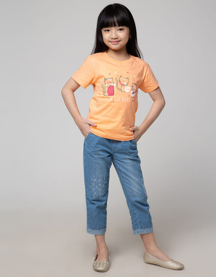 Little M Mini Skirt Skort Button Pocket Ribbon