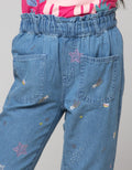 Little M Paperbag Denim Anak Perempuan
