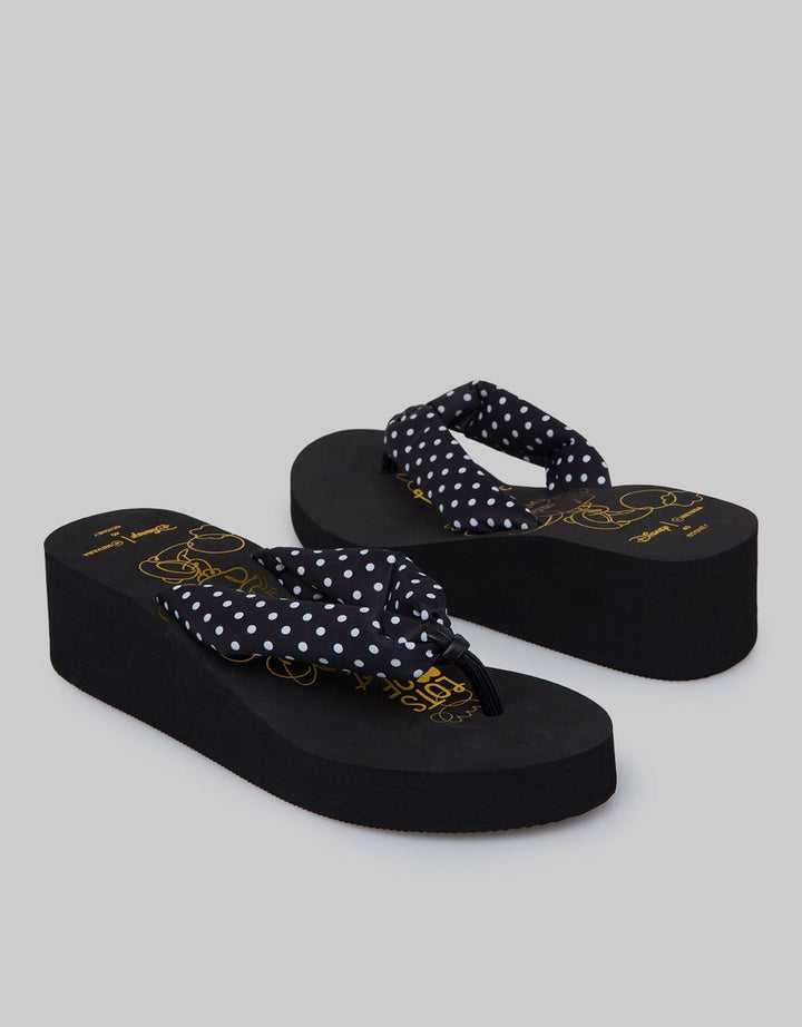Disney Polkadot Strap Sandal Jepit Wanita