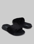Nevada Fur Strap Slipper Sandals Women