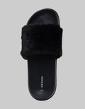 Nevada Fur Strap Slipper Sandals Women