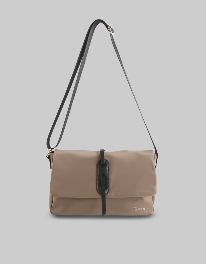 Bellezza Mated Buckle Sling Bag Wanita