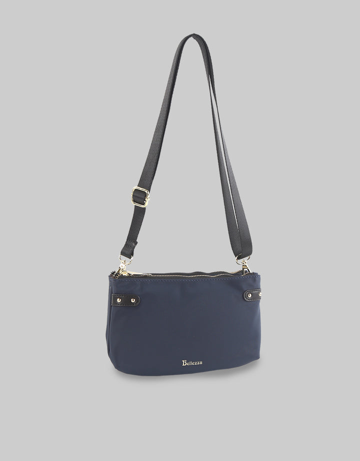 Bellezza Double Zipper 3 Sling Bag