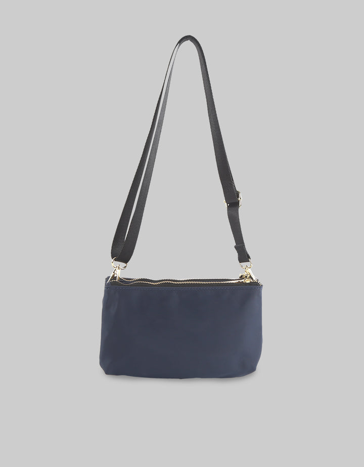 Bellezza Double Zipper 3 Sling Bag