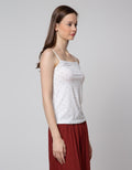 Nevada Tanktop T-Shirt Print Autumn Off White