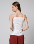 Nevada Tanktop T-Shirt Print Autumn Off White