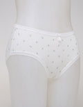 Nevada Midi Briefs Panty Print Autumn Off White