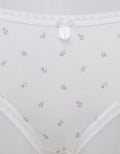 Nevada Midi Briefs Panty Print Autumn Off White