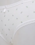 Nevada Midi Briefs Panty Print Autumn Off White