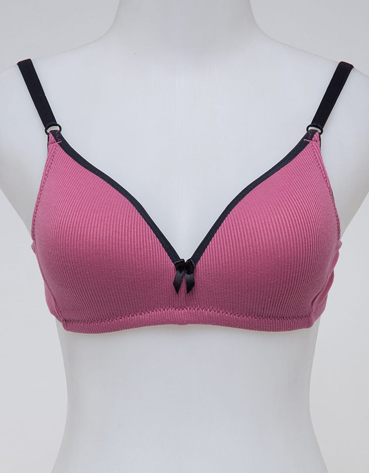 Nevada Rib Wide Band Non Wire Bra Wanita