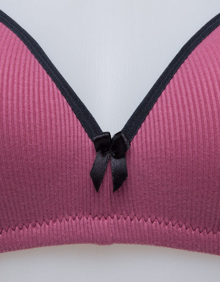 Nevada Rib Wide Band Non Wire Bra Wanita