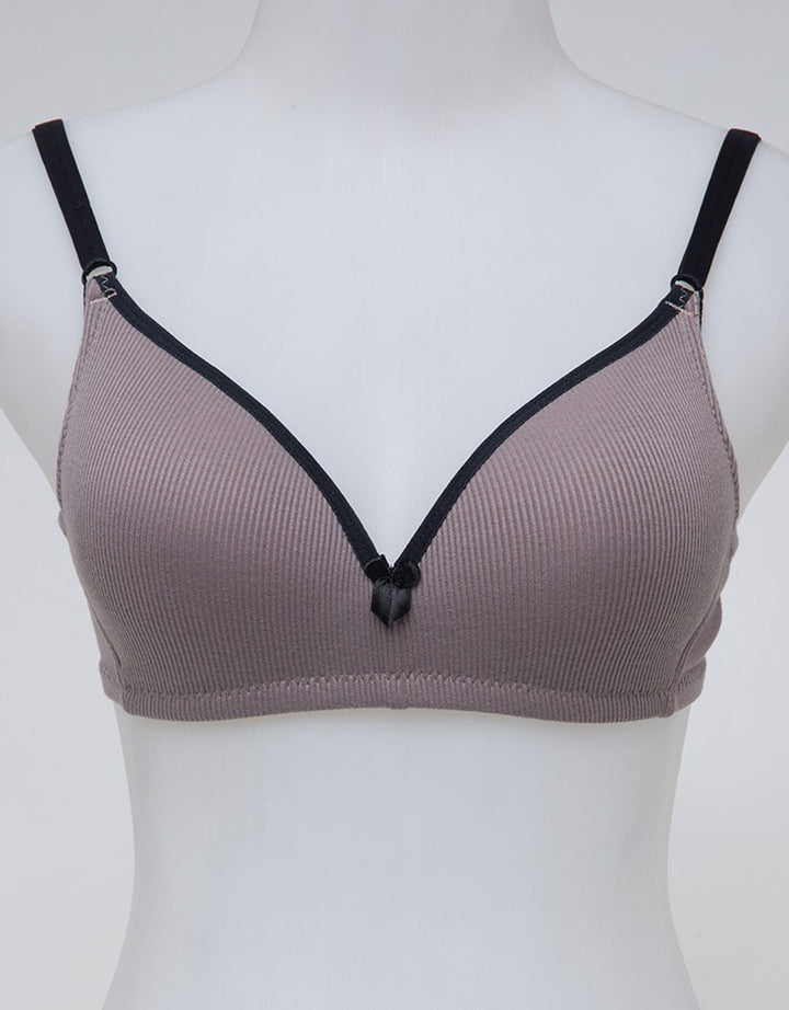 Nevada Rib Wide Band Non Wire Bra Wanita