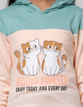 Aero Sweatshirt Hoody Besties Cute Cat