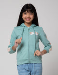 Aero Jacket Hoodie Flocking Cute Cat