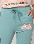 Aero Jogger Cut Sewn Cute Cat