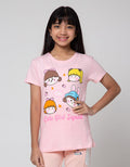 Aero Short Sleeve T-Shirt Print Cute Girl Squad