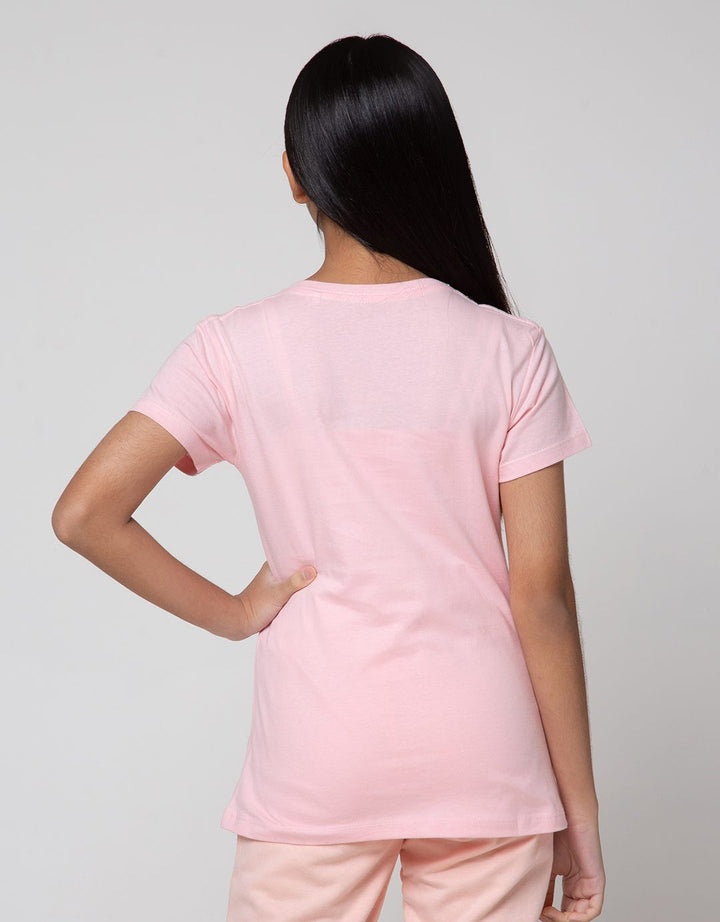 Aero Short Sleeve T-Shirt Print Cute Girl Squad