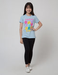 Aero Short Sleeve T-Shirt Print Smile Happy Day