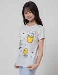 Aero Short Sleeve T-Shirt Smile Kantong Cat
