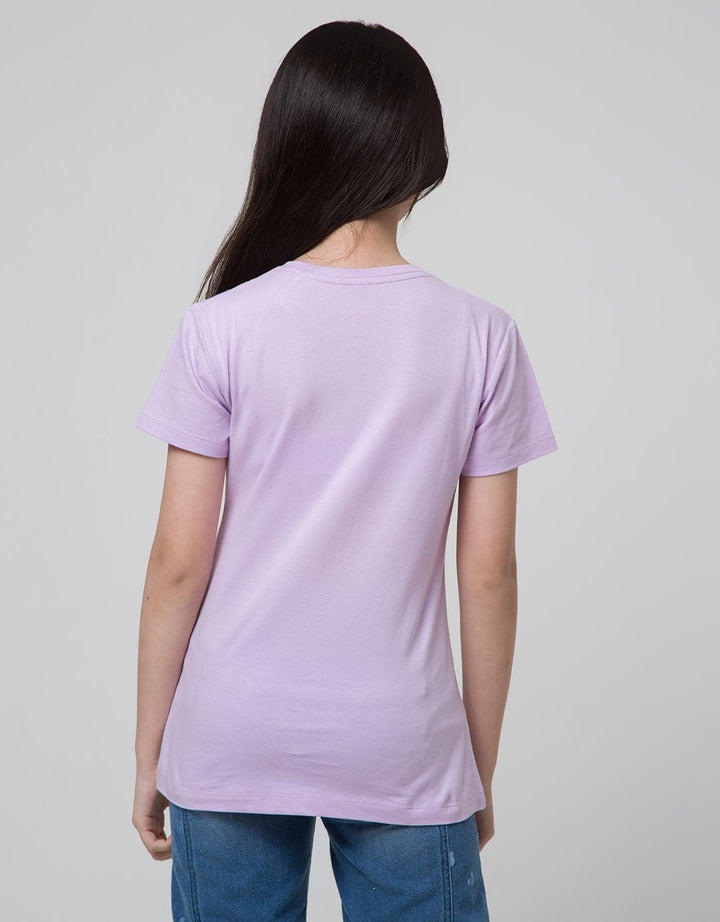 Aero Short Sleeve T-Shirt Print Smile Daisy Flower