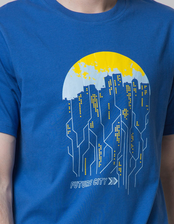 Nevada C And S On Back Print Kaos Pria