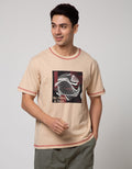 Nevada Short Sleeve T-Shirt Print Contrast Stitch