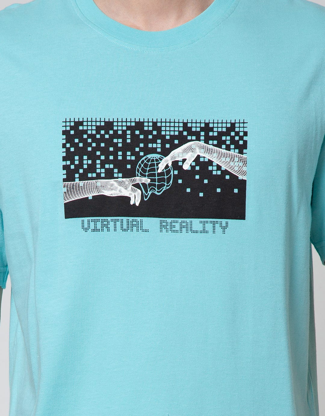 Nevada Short Sleeve T-Shirt Print Virtual Reality
