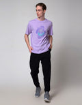 Nevada Short Sleeve T-Shirt Print Silver Metalic