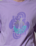 Nevada Short Sleeve T-Shirt Print Silver Metalic