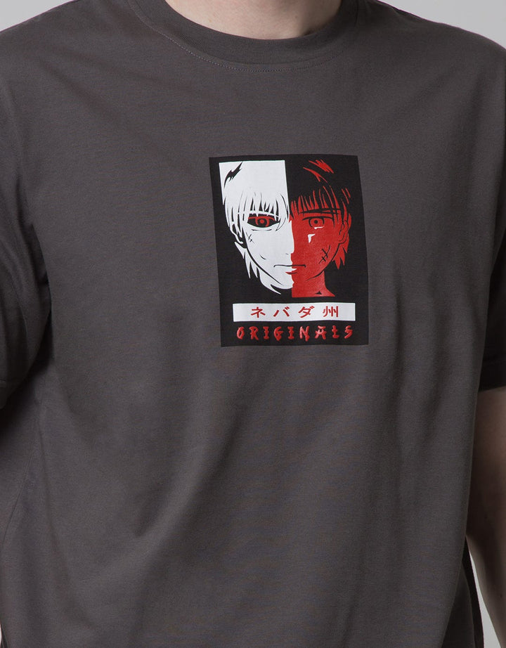 Nevada Anime Print Men's T-Shirt
