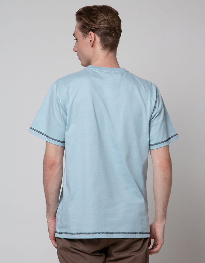 Nevada Short Sleeve T-Shirt Print Future Contrast Stitch