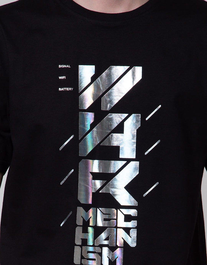 Nevada Short Sleeve T-Shirt Print Hologram