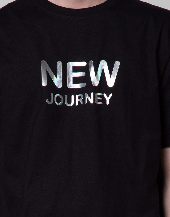 Nevada Hologram Print Kaos Pria