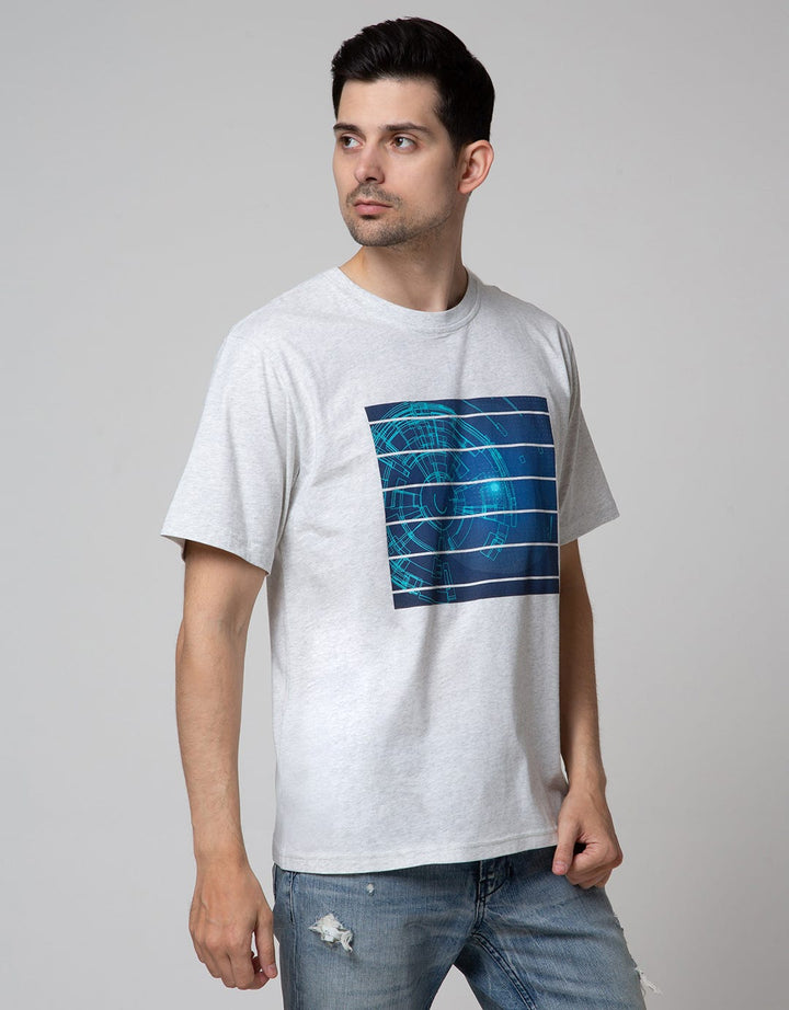 Nevada Short Sleeve T-Shirt Print Square Stripe