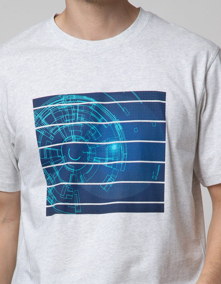 Nevada Short Sleeve T-Shirt Print Square Stripe